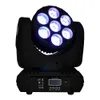 TP-L641 4pcs lot 7x12W RGBW 4IN1 High Quality LED Moving Head Light Beam Moving Head Light 15 DMX Channels Led Stage Light Led Pro291K