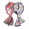 女性ワイドネックスカーフファッション幾何学ヘッドスカーフデザインデザインヘッドバンドロングバンディー1485491