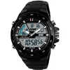 Skmei Men Sport Watches 군사 캐주얼 스포츠 남자 시계 쿼츠 시계 방수 실리콘 시계 남성 S Thock relogio mascul246m