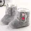 Högkvalitativa flickor baby vinter stövlar baby flicka barn första vandrare småbarn flicka skor lägsta pris LJ201214