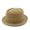 Luckylianji женщины мужчины сплошной цвет старинные летние мода свинина шляпа шапка пляжный отдых повседневная проездная кепка Y200714