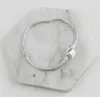 Bestseller Heißer Verkauf 925 Silber Europäisches Perlen-Charm-Armband (6,0 Zoll ~ 9,0 Zoll Mischungsgröße) 3 mm Schlangenarmband 200 Stück/Los