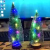 2020 Рождественские украшения Luminous Рождественская елка с LED Lights Cedar Desktop Украшательства Малый Окно дисплея Новогодние украшения