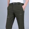 Pantalons légers respirants imperméables pour hommes Casual Summer Thin Military Cargo Pants Male Tactical Work Out Pantalons à séchage rapide 201113