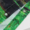 3D 내구성 샤워 커튼 경이 폭포 폭포 녹색 자연 풍경 욕실 곰팡이 폴리 에스테르 패브릭 패브릭 폴리 에스터 201030