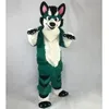 Costume d'Halloween Husky Fox Dog Costumes de mascotte Carnaval Hallowen Cadeaux Unisexe Adultes Fantaisie Jeux de Fête Tenue Célébration de Vacances Personnage de Dessin Animé Tenues