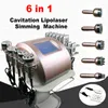 6 I 1 40K Cavitation Machine Vakuum Laser Radiofrekvens RF Body Slimming Cellulite Massage Ansikt Lyftande skönhetsenhet