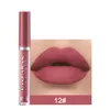 Handaiyan Lips Cosmetics Matte Velvet Lip Gloss Make -up Waterdichte naakt tint vloeistof lippenstift glad kleurrijke lipgloss crème make up7658384