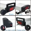 EU US tax included rear rack batteries 24V 36V 15Ah 16Ah 17Ah 20Ah 25Ah 30Ah 500W ebike battery pack with charger