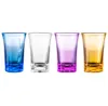 35ml Acrylic Party KTV Wedding Game Cup Whiskey Wine Vodka Bar Club Beer Wine Glass Gift Shot Glass Cup T3I51678