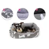 Letto per cani Tappetino per casa Caldo inverno Pet House Nido Letto per cani con cuccia per cani di piccola taglia media Nest Petshop cama perro LJ201203