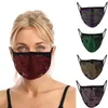 Erkekler Kadınlar Toz Geçirmez Gazlı Bez Maskeleri Kulak Asılı Tipi Renk Pullu Kişilik Siyah Ağız Maskesi Sıcak Satış 7 05JY J2