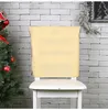 格子車のクリスマスツリーダイニングチェアの椅子のカバーディナーチェアクリスマスキャップの家のキッチンダイニングルームの装飾jk2010xb
