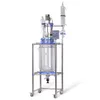 ZZKD fournitures de laboratoire réacteur en verre Double couche 100L grand volume cuve de réaction en verre à gaine équipement de Distillation sous vide