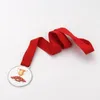 Stock Spersonalizowane złocony Medale Sublimacja Wzór Słomy Wzór Design Medal Maraton Nagrody z Lanyardem SXA11