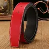 Üst Tasarımcı Lüks Kemerler Ceinture Pürüzsüz h Siyah Altın Gümüş Toka erkek Bayan Moda İş Kemer Genişliği 3.8cm Toptan Turuncu Kutu