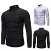 Ny stil Bomull Vit Män Bröllop / Prom / Middag Groom Skjortor Wear BrideGroom Man Shirt Classic Men Dress Shirts