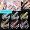 Crystal Diamond Derning Drilling Powder lantejas coloridas flash glitter shiny unhas pós de pó diy conjunto