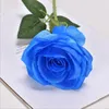 Simulation de roses simples, fleurs décoratives en soie, décoration d'hôtel, maison, fleur artificielle, style ins