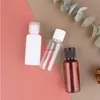 Vide 30 ml Flip Cap Bouteille en plastique rechargeable cosmétique Drop conteneur maquillage crème visage toners emballage de voyage bouteilles clairesbonne qualité