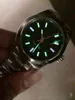 Watch Men's Watch Automatic Mechanical Movement وظيفة مضيئة 40 مم حجم 316 فولاذ طاولة قابلة للطي مشبك الرياضة مشاهدة عالية الجودة الرجال والنساء الساعات