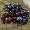 15 Parça Opak Siyah Polyhedral DICE Seti DND DCC RPG D3 D4 D5 D6 D7 D8 D10 D% D12 D16 D20 D24 D30 D60 D100 220115