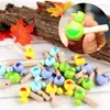 Colorful Drawing Whistle New Bath Toy Wood Bird Whistle Bathtime Musical Toy Kid Early Instrument Educational Children Gift Best quality