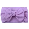 18 Couleurs Super Stretchy Noeud Doux Bébé Fille Bandeaux Avec Des Arcs De Cheveux Head Wrap Pour Nouveau-Né Bébé Filles Infant Toddlers Enfants LJ201226