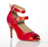 Donne scarpe da ballo alti personalizzate scarpe da ballo latino pancia tango danza da donne indossano la compagnia nazionale quadrata shippi7624040