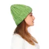 Beanie/Kafatası Kapakları 12 Renk Sonbahar Kış Kışları Şapka Şapka Sahte Kürk Kürklü Sıcak Kaplamış Beanie Kız Şapkalar Kadın Bonnet tıknaz kalın esnek şapka