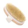 Body Soft Natural Borstel Borstel Houten Droge Huid Bad Douche Borstel Borstel Spa Body Brush Wthout Handgreep