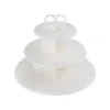 3 poziomy Lollipop Cake Stand Dekoracja ślubna ściana pączowa Lolly Display Stand Holder Baby Shower Birthday Party Desser 201203