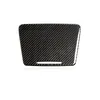 Carbon Fiber Interior Water Cup Holder Panel Cover Trim Car Sticker for Mercedes C Class W205 C180 C200 GLC Accessories6536275