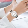 女性の時計トップブランドの女性のためのエレガントなクォーツ時計女性のための防水腕時計の時計男ステンレス鋼の時計ギフトMontre 210517