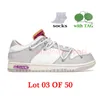 Low Lot 01-50 Casual Shoes Offs White Dunks Frauen Schuhe Männer Designer Hairy Suede Leather Canvas Mix Platform Flat Sneakers White Black Pink Lows Trainers