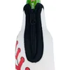 Flaska Skydd Neopren Sleeve Isolering Kylare Dykning Öl Zipper Bottle Cover Isolerad Beverage Bottle Bag Case Anti-Slip Bottom