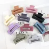 Square Acetate Acrylic INS Korean Hair Clips Girls Hairpins Crab Claws Clamp Hair Accessories for Women 2020 Banana Grips Slid