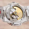 Patekphilippe Diamond Watch Patcs Watch Full PP Watches helautomatiska män Mekaniska affärsarmsur Rostfritt stål Rem Sapphire Waterproof Montre