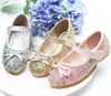 Mädchen Leder Schuhe Designer Kinder Einzelnen Schuhe 2021 Neue Kleid Schuhe Frühling Und Herbst Bogen Kristall Kleines Mädchen Prinzessin