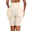 Kobiety 2 Gąbki Podkładki Wzmacniacze Fake Ass Hip Butt Lifter Shapers Control Majtki Wyściełane Odchudzanie Bielizna Enhancer Hip Pads Pant LJ201209