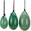 Jade ovos yoni ovos massagem pedra 3 pcs conjunto natural chakra cura yoga exercício ovos para treinar músculos pélvicos exercício de kegel