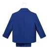 Set di vestiti formali per neonato giacca + camicia + gilet + papillon + pantaloni 5 pezzi giacca da bambino per neonato 0-2 anni 211224