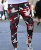 2019 men's camouflage tooling pants Pantaron Holm men's slim body sports camouflage pants Jogger running 5 color casual clothing G0104