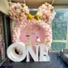 122pcs Balloon Garland Arch Kit Pink White Gold Latex Air Balloons Girl Gifts Baby Shower Birthday Wedding Party Decor Supplies Q15299475