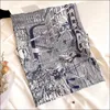 Women Scarf Silk Hand Rolled Scarf 90 Digital Print Woman Neck Foulard Luxe Headwrap2552