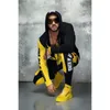 ZOGAA marca para hombre 2 piezas conjunto de chándal Causal Sweat Suit Streetwear sudaderas con capucha pantalones de chándal traje de impresión de letras Joggers conjuntos para hombres 201110