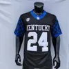 Kentucky Wildcats Fußballtrikot NCAA College Will Levis Kavosiey Smoke Tayvion Robinson Dane Key Randall Cobb Afari Jr. DeAndre Square McClain Brown J.J. Weber