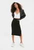 Trendyol Cut Out'lu Ytma Detayl Ribbed Knit Skirt TWOAW22ET0508 G220309