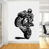 motorrad abziehbilder wände aufkleber