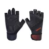 Gants de gymnastique pour hommes gants de musculation antichoc gants de musculation Crossfit Fitness gants d'entraînement de Sport avec sangles de poignet Q0108